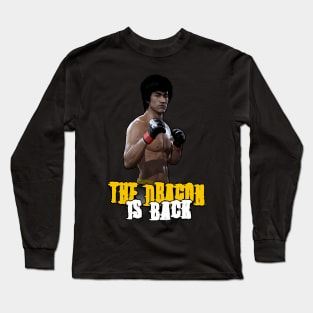 Vintage Bruce Movie Jeet Kune Do Be Water Lee Long Sleeve T-Shirt